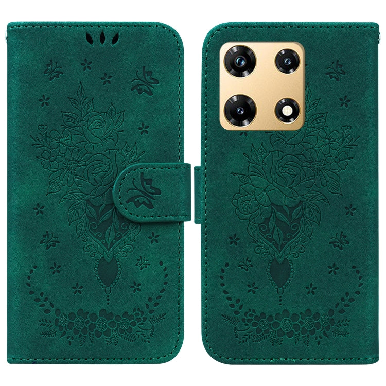 Butterfly Rose Embossed Leather Phone Case, Series 2 My Store