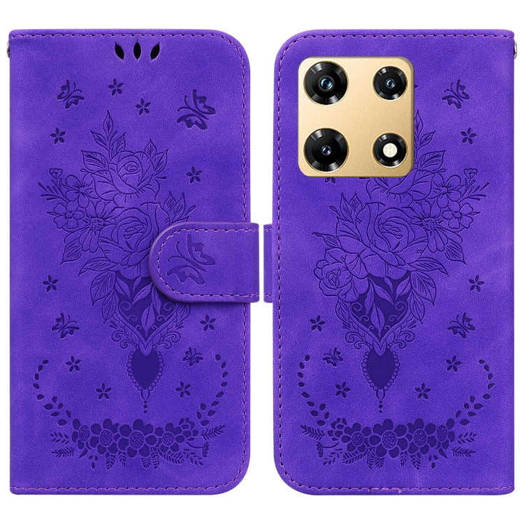 Butterfly Rose Embossed Leather Phone Case, Series 2 My Store