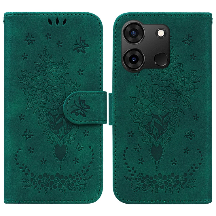 Butterfly Rose Embossed Leather Phone Case, Series 1 My Store