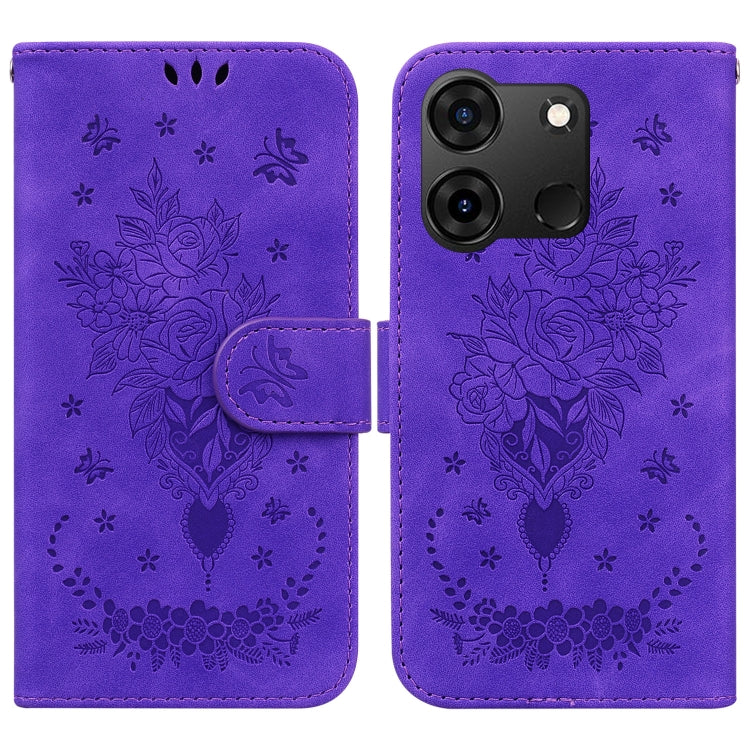 Butterfly Rose Embossed Leather Phone Case, Series 1 My Store