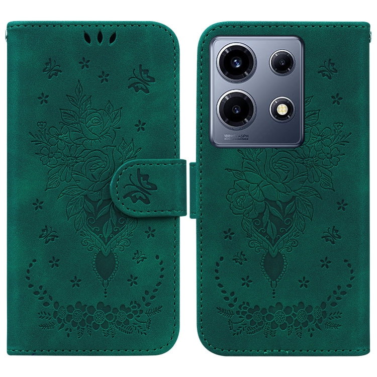 Butterfly Rose Embossed Leather Phone Case, Series 2 My Store