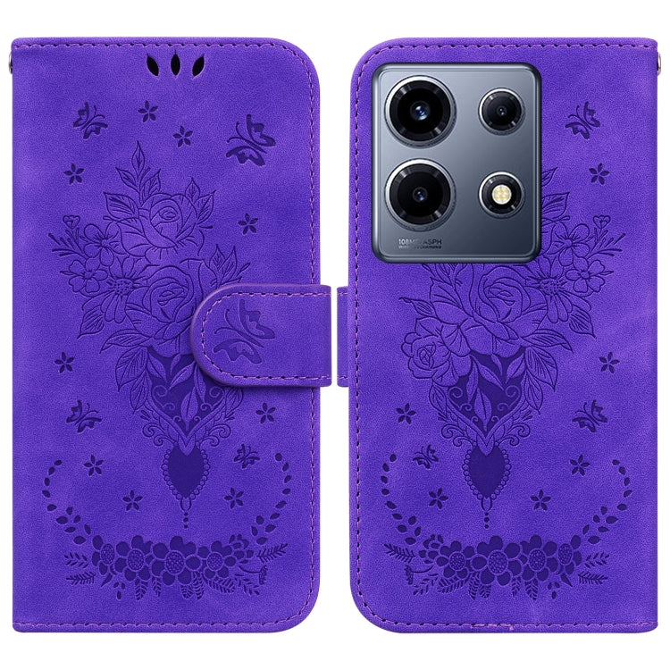 Butterfly Rose Embossed Leather Phone Case, Series 2 My Store