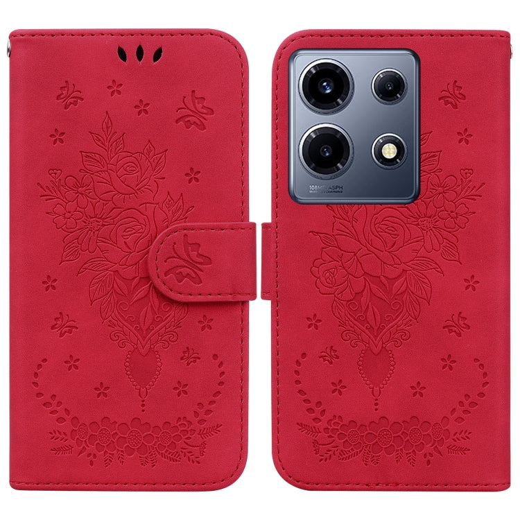 Butterfly Rose Embossed Leather Phone Case, Series 2 My Store