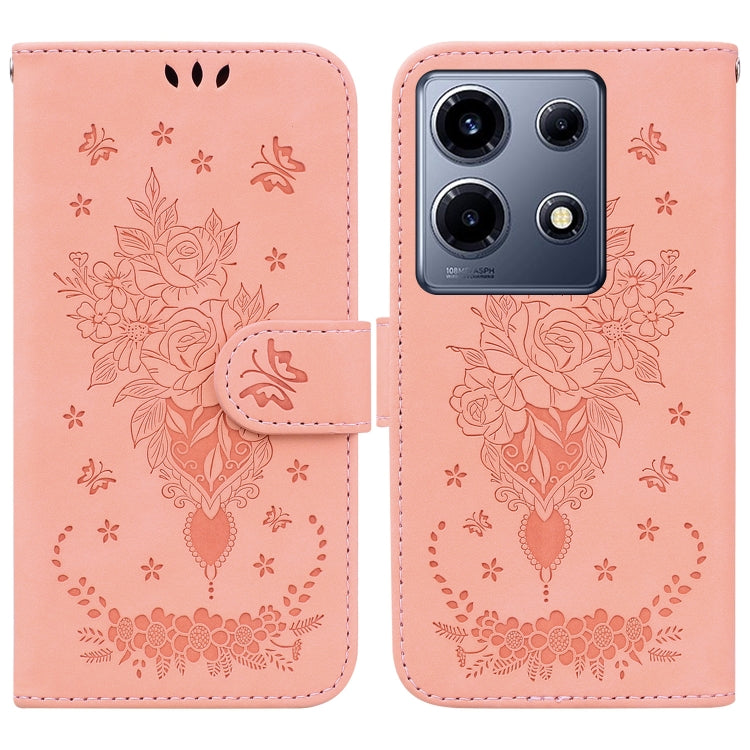 Butterfly Rose Embossed Leather Phone Case, Series 2 My Store