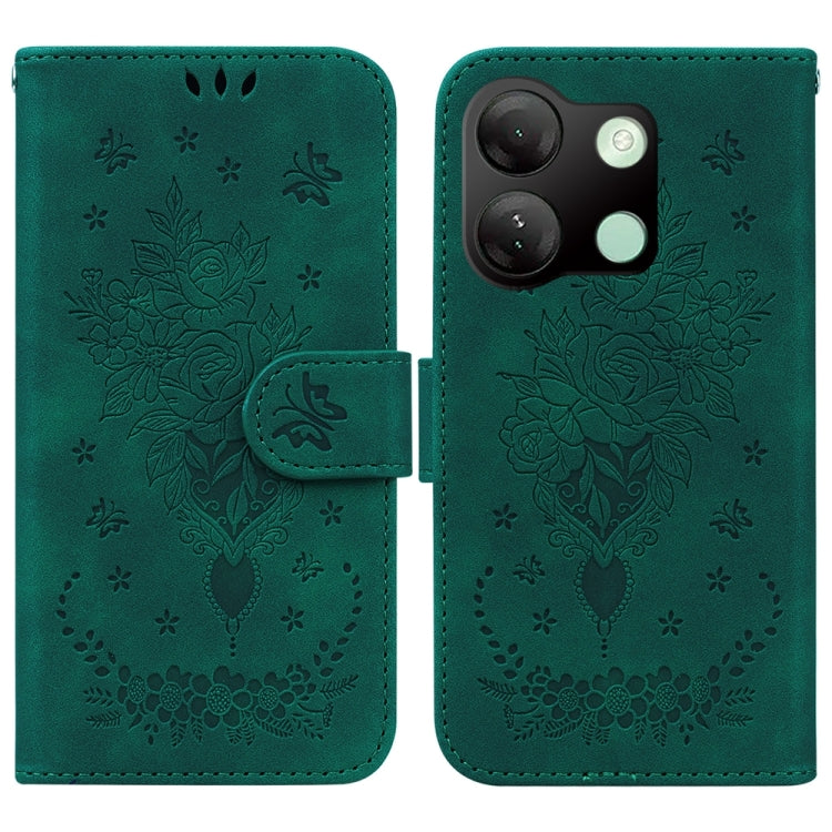 Butterfly Rose Embossed Leather Phone Case, Series 3 My Store