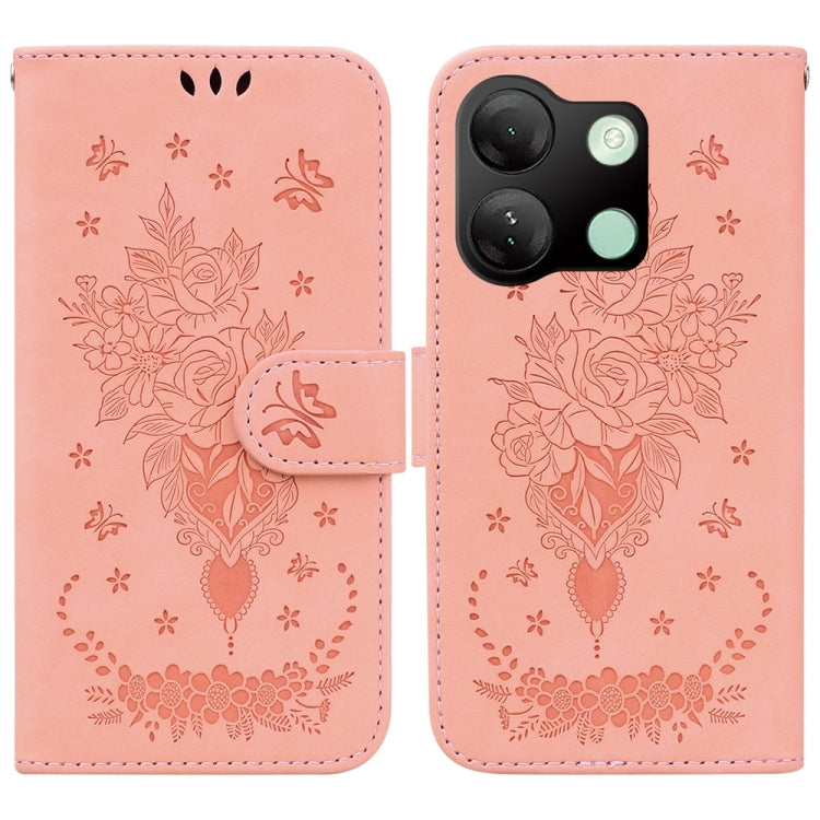 Butterfly Rose Embossed Leather Phone Case, Series 3 My Store