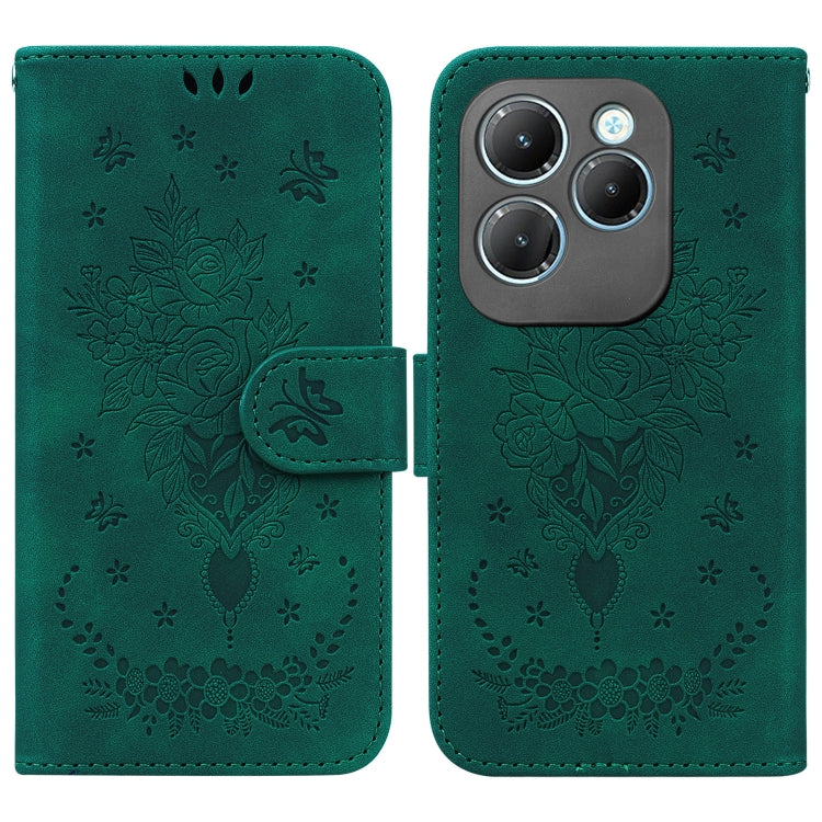 Butterfly Rose Embossed Leather Phone Case, Series 3 My Store