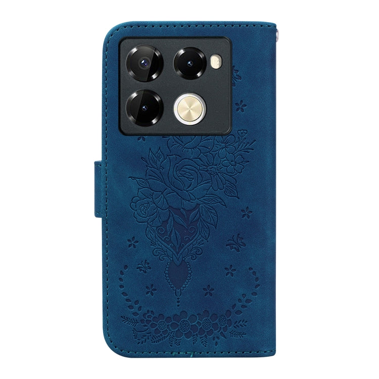 Butterfly Rose Embossed Leather Phone Case, Series 2 My Store