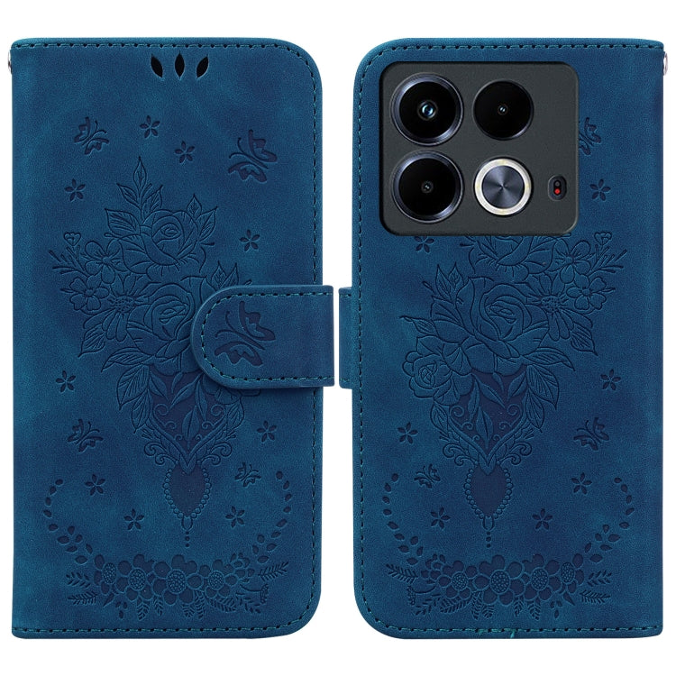 Butterfly Rose Embossed Leather Phone Case, Series 2 My Store