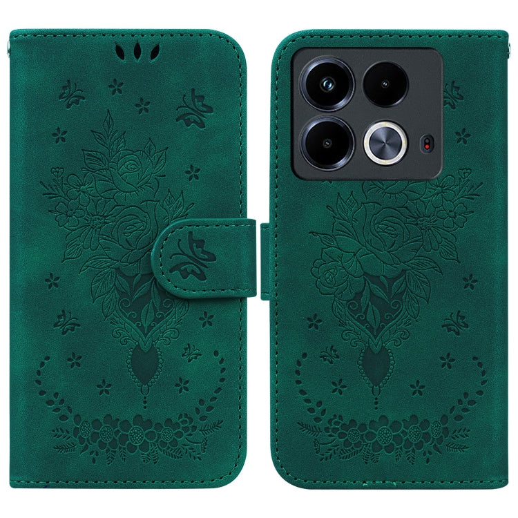 Butterfly Rose Embossed Leather Phone Case, Series 2 My Store