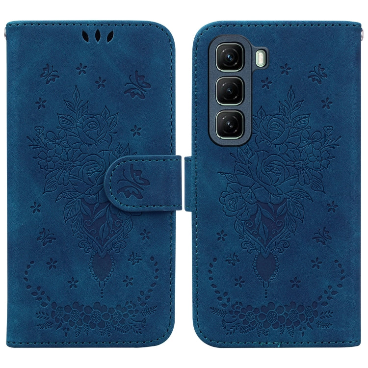 Butterfly Rose Embossed Leather Phone Case, Series 2 My Store