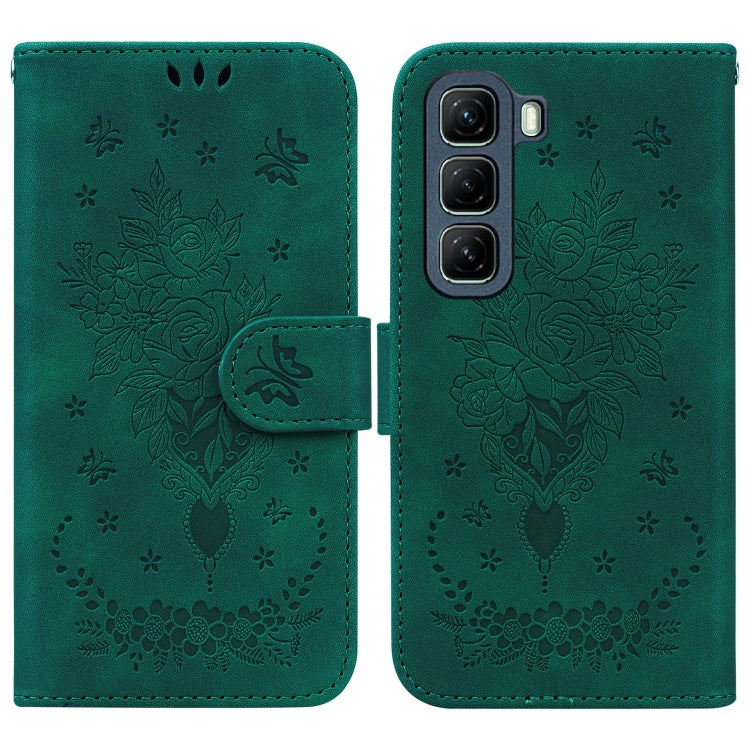 Butterfly Rose Embossed Leather Phone Case, Series 2 My Store