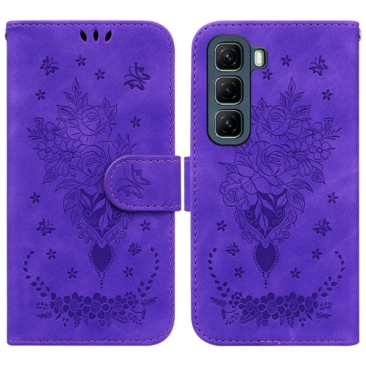 Butterfly Rose Embossed Leather Phone Case, Series 2 My Store