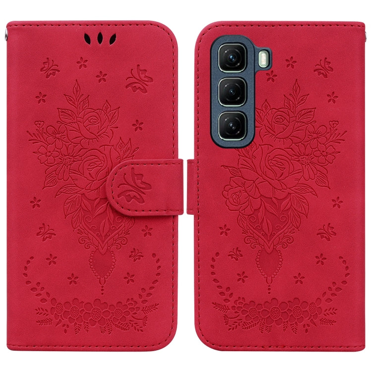 Butterfly Rose Embossed Leather Phone Case, Series 2 My Store