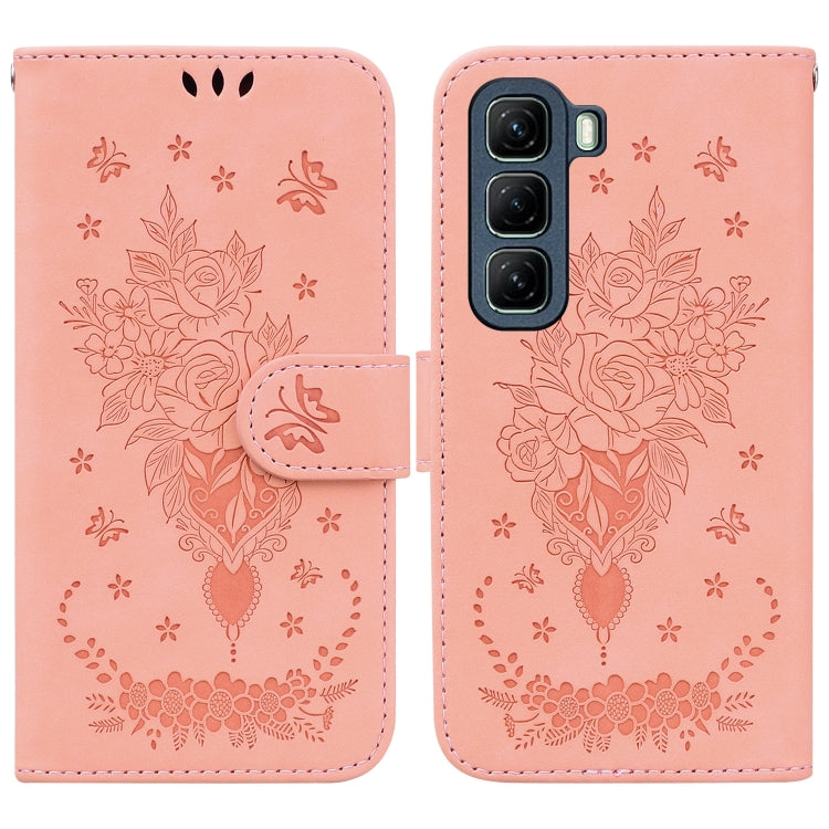 Butterfly Rose Embossed Leather Phone Case, Series 2 My Store