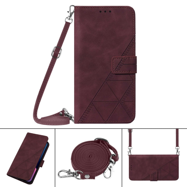 Crossbody 3D Embossed Flip Leather Phone Case, Series 2 My Store