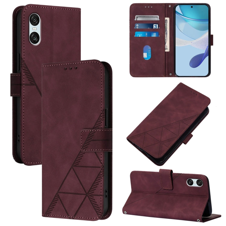 Crossbody 3D Embossed Flip Leather Phone Case, Series 1 My Store