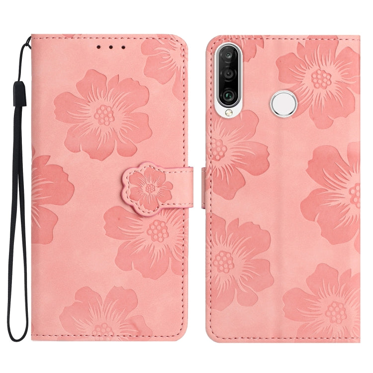 Flower Embossing Pattern Leather Phone Case, Series 1