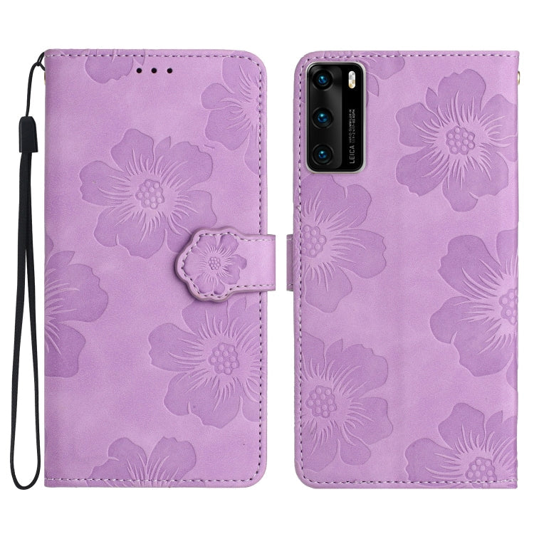 Flower Embossing Pattern Leather Phone Case, Series 1 My Store