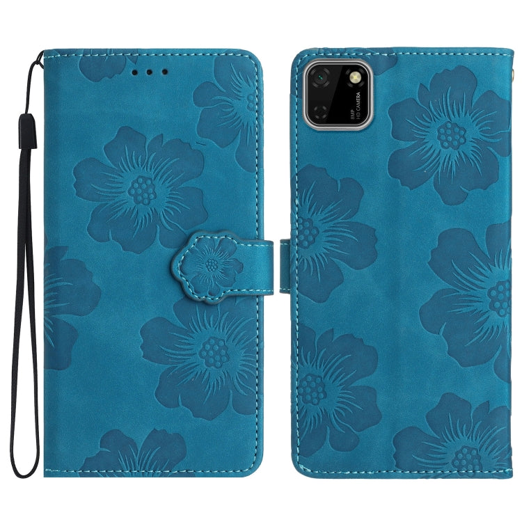 Flower Embossing Pattern Leather Phone Case, Series 1