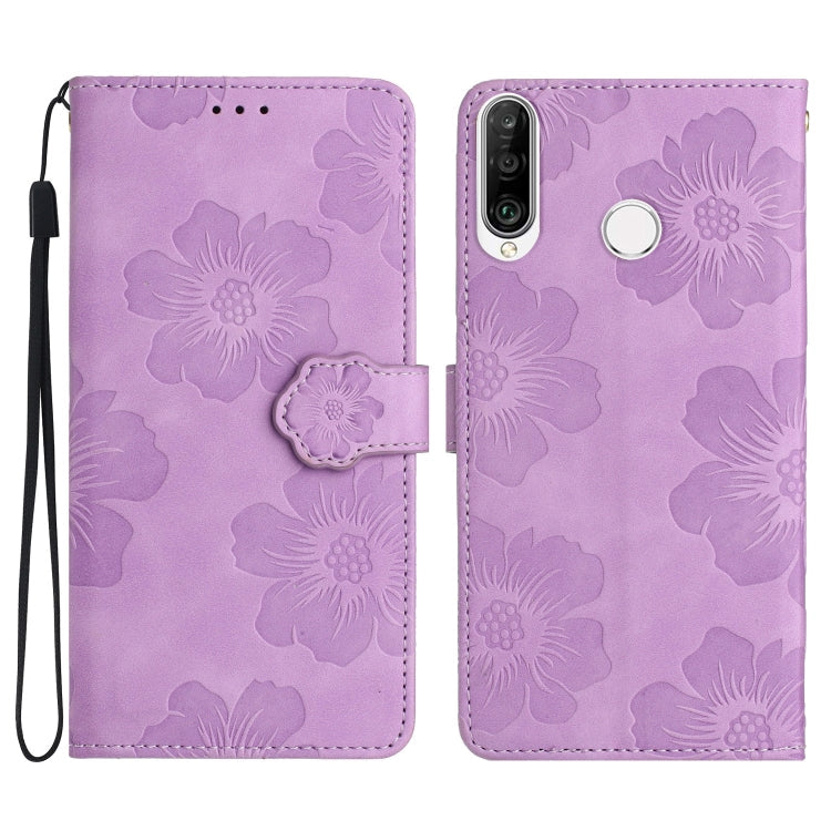 Flower Embossing Pattern Leather Phone Case, Series 2