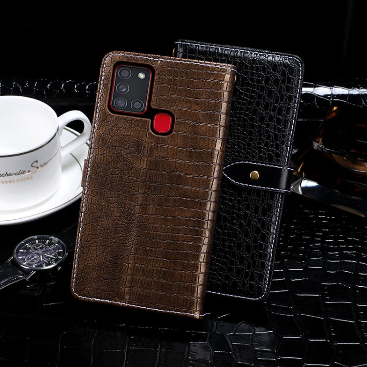 idewei Crocodile Texture Horizontal Flip Leather Case with Holder & Card Slots & Wallet My Store