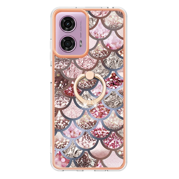 Electroplating IMD TPU Phone Case with Ring, Series 1