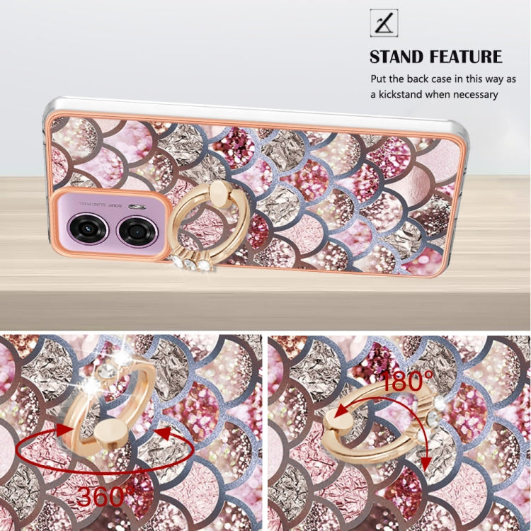 Electroplating IMD TPU Phone Case with Ring, Series 1