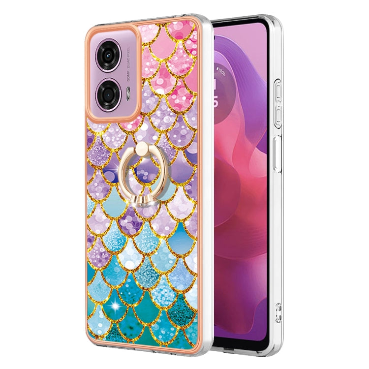 Electroplating IMD TPU Phone Case with Ring, Series 1