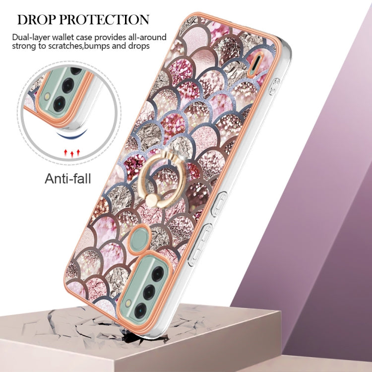 Electroplating IMD TPU Phone Case with Ring My Store