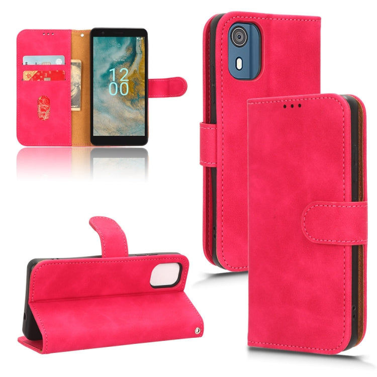 Skin Feel Magnetic Flip Leather Phone Case