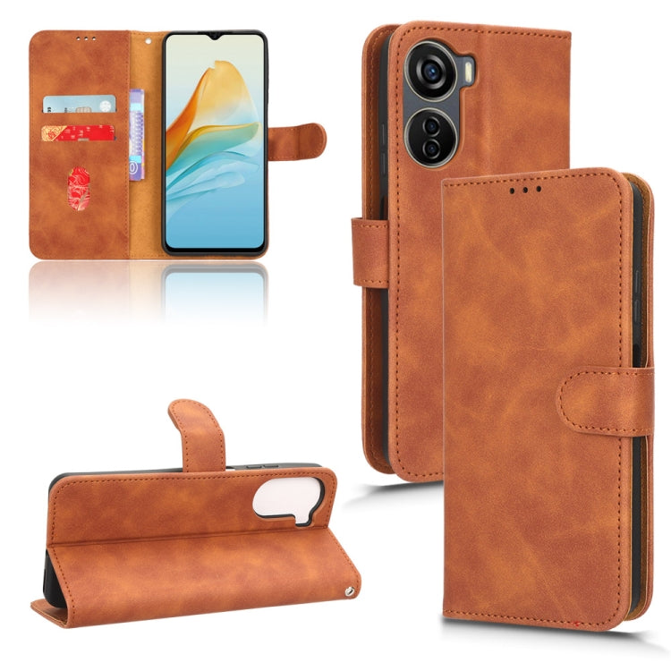 Skin Feel Magnetic Flip Leather Phone Case My Store