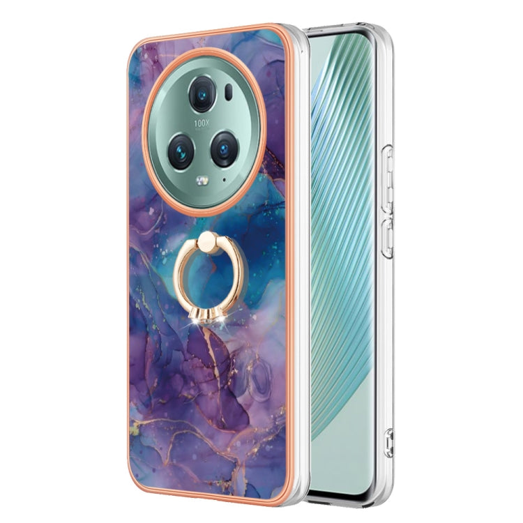 Electroplating Marble Dual-side IMD Phone Case with Ring, Series 1 My Store