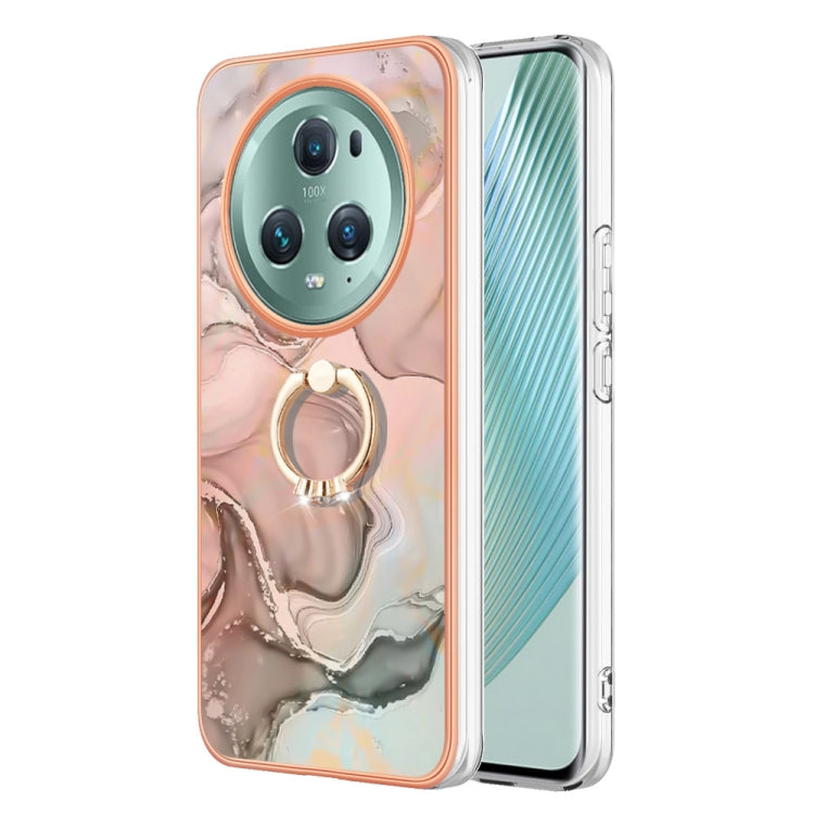 Electroplating Marble Dual-side IMD Phone Case with Ring, Series 1 My Store