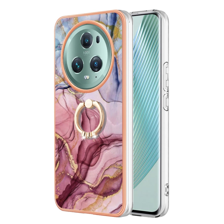 Electroplating Marble Dual-side IMD Phone Case with Ring, Series 1 My Store