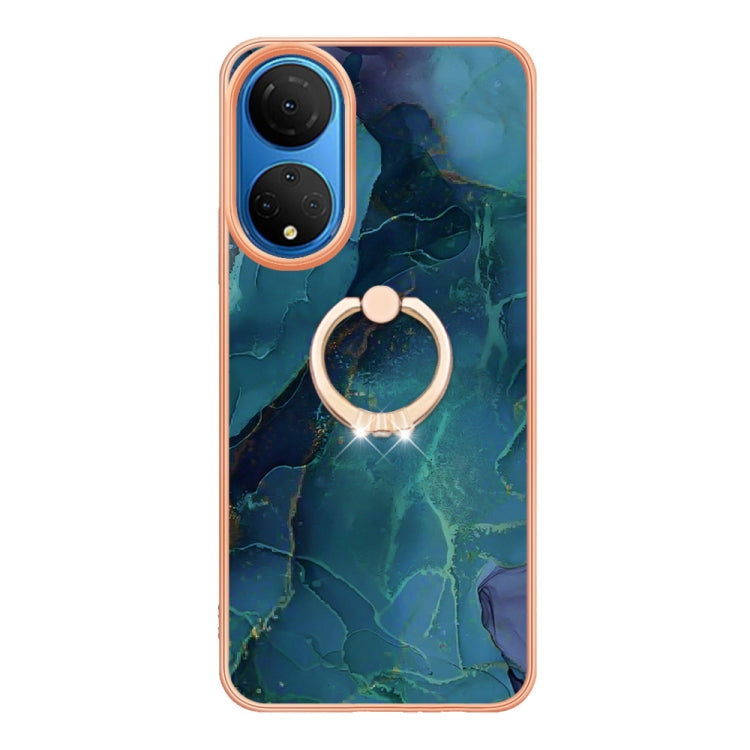 Electroplating Marble Dual-side IMD Phone Case with Ring, Series 1 My Store