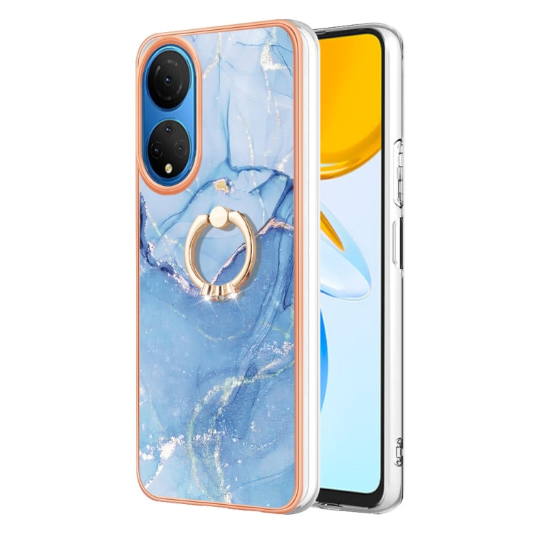 Electroplating Marble Dual-side IMD Phone Case with Ring, Series 1 My Store