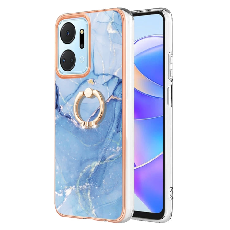 Electroplating Marble Dual-side IMD Phone Case with Ring, Series 2 My Store