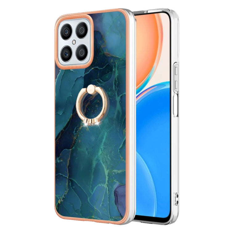 Electroplating Marble Dual-side IMD Phone Case with Ring, Series 1 My Store