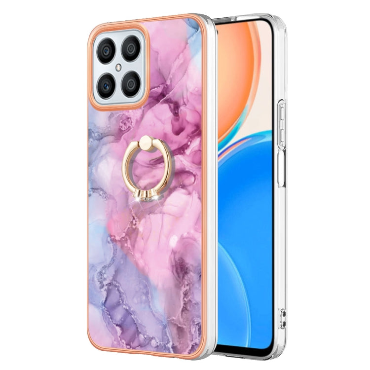 Electroplating Marble Dual-side IMD Phone Case with Ring, Series 1 My Store