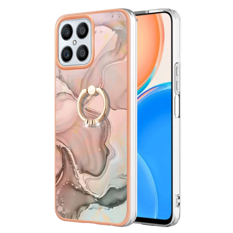 Electroplating Marble Dual-side IMD Phone Case with Ring, Series 1 My Store