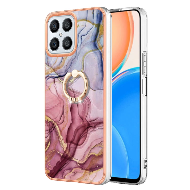 Electroplating Marble Dual-side IMD Phone Case with Ring, Series 1 My Store