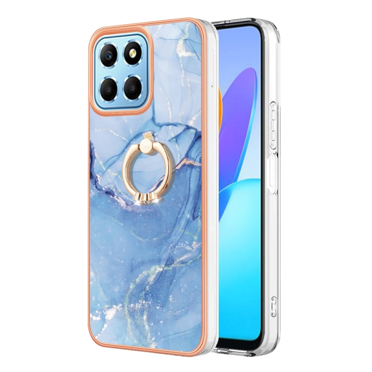 Electroplating Marble Dual-side IMD Phone Case with Ring, Series 2 My Store