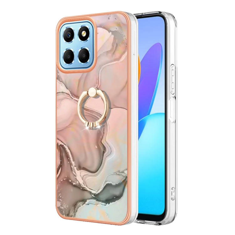 Electroplating Marble Dual-side IMD Phone Case with Ring, Series 2 My Store