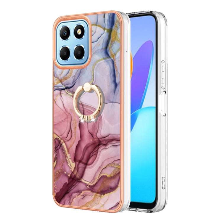 Electroplating Marble Dual-side IMD Phone Case with Ring, Series 2 My Store