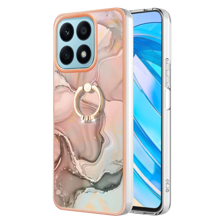 Electroplating Marble Dual-side IMD Phone Case with Ring, Series 2 My Store