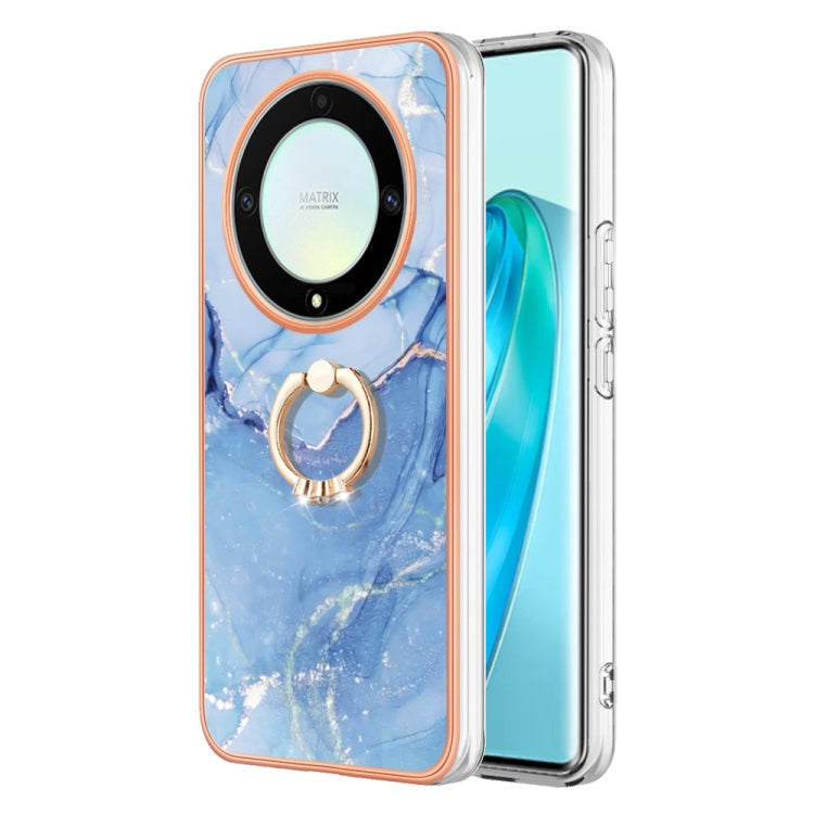 Electroplating Marble Dual-side IMD Phone Case with Ring, Series 2 My Store