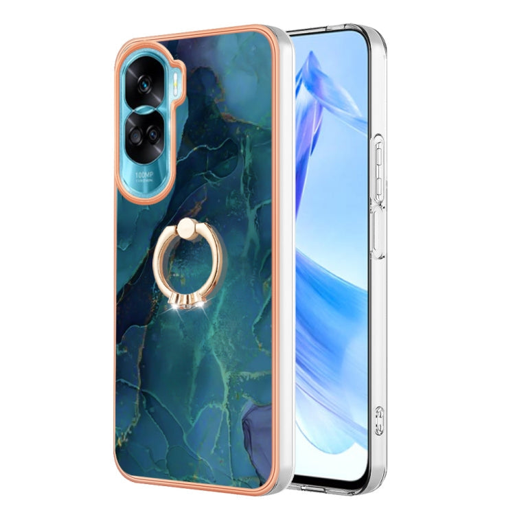 Electroplating Marble Dual-side IMD Phone Case with Ring, Series 1 My Store