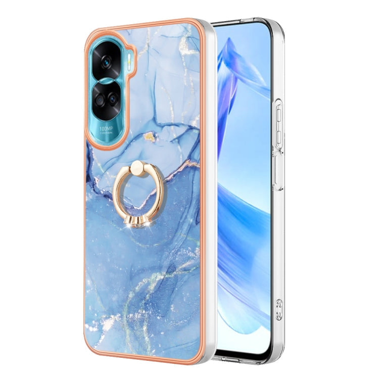 Electroplating Marble Dual-side IMD Phone Case with Ring, Series 1 My Store