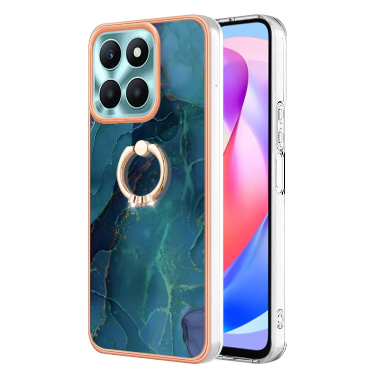 Electroplating Marble Dual-side IMD Phone Case with Ring, Series 2 My Store